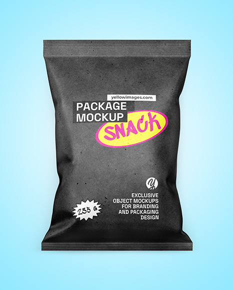 Kraft Snack Package Mockup