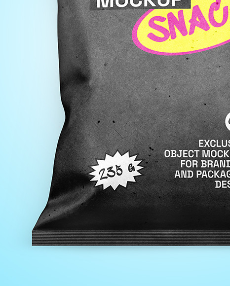 Kraft Snack Package Mockup