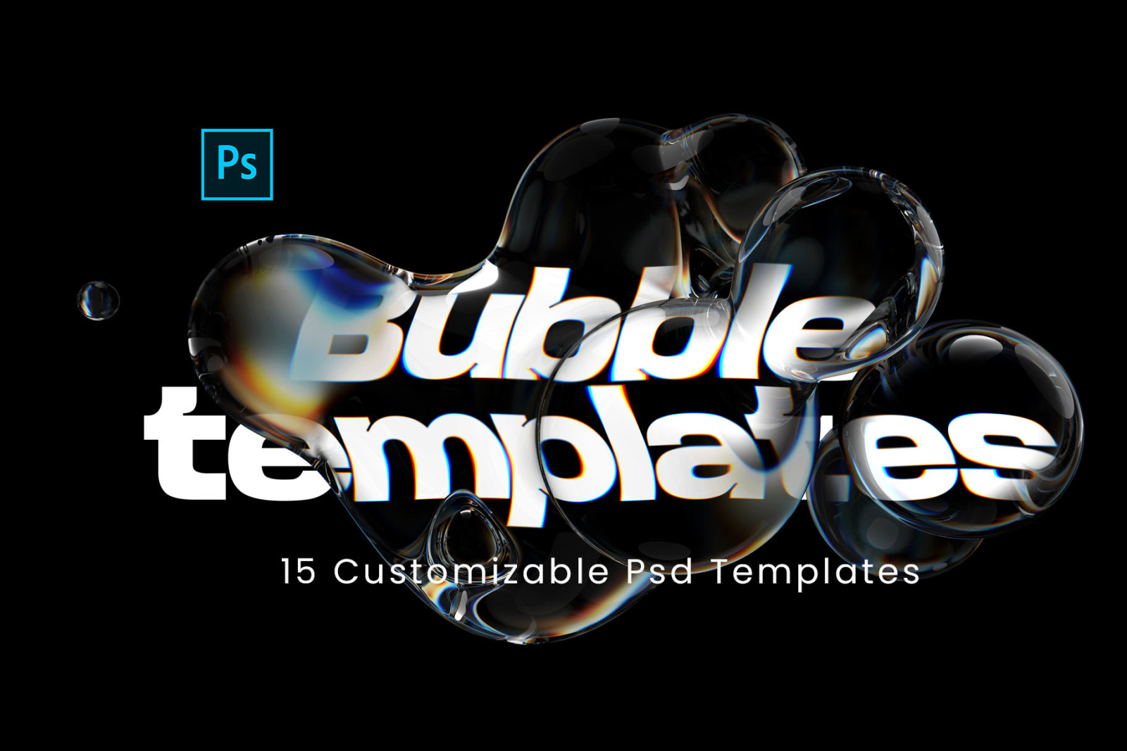 Bubble Photoshop Templates