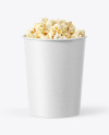 32 oz Kraft Popcorn Cup Mockup