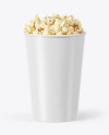 46 oz Popcorn Cup Mockup