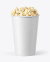 46 oz Kraft Popcorn Cup Mockup