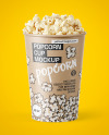 46 oz Kraft Popcorn Cup Mockup