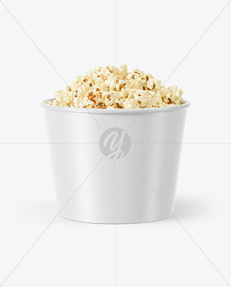 85 oz Popcorn Bucket Mockup