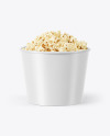 85 oz Popcorn Bucket Mockup