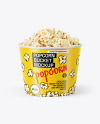 85 oz Popcorn Bucket Mockup