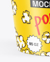 85 oz Popcorn Bucket Mockup