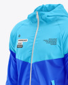 Men’s Full Zip Running Jacket Mockup