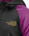 Men’s Full Zip Running Jacket Mockup