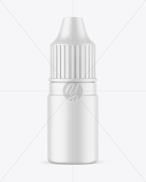 Matte Dropper Bottle Mockup