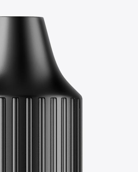 Matte Metallic Dropper Bottle Mockup