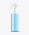 Clear Trigger Spray Bottle Mockup