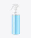 Clear Trigger Spray Bottle Mockup