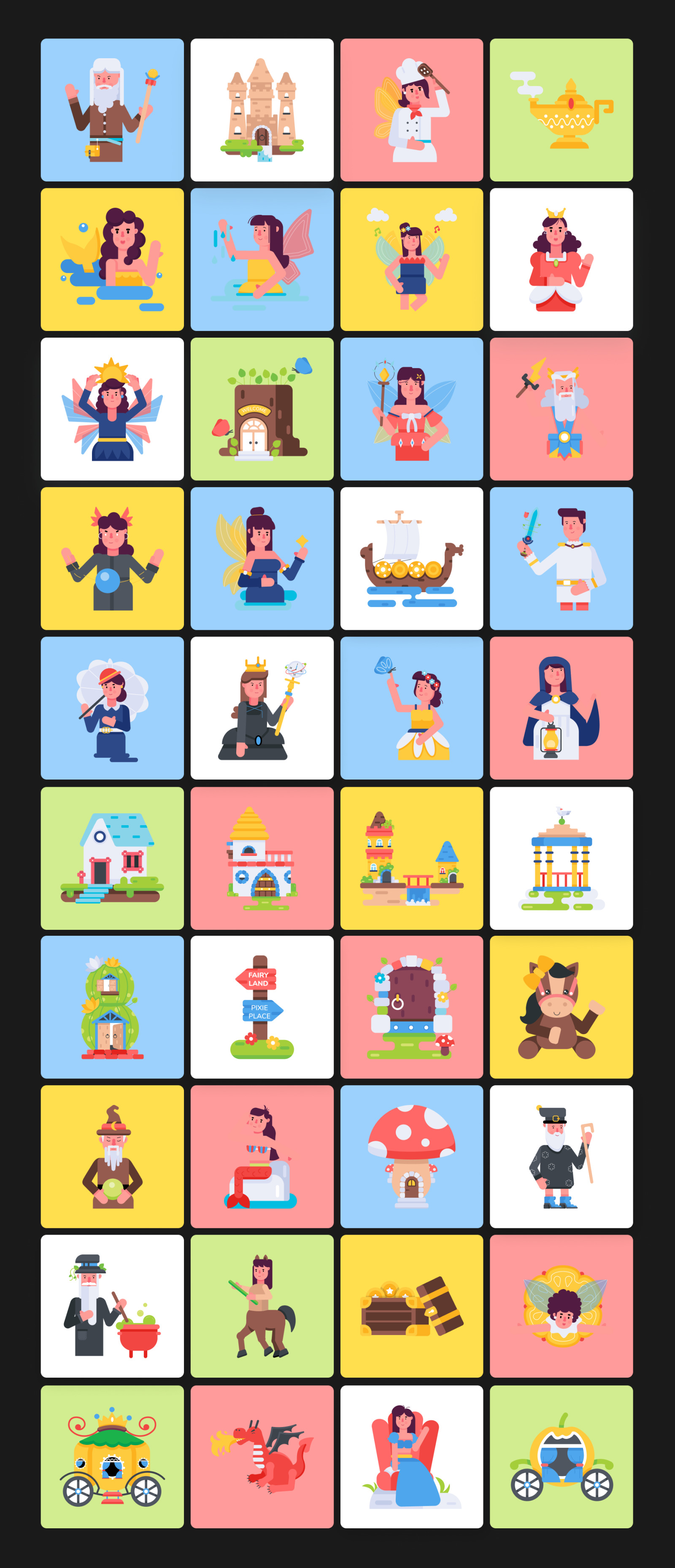 Animated Fairy Tale Characters Animated Fairy Tale Characters