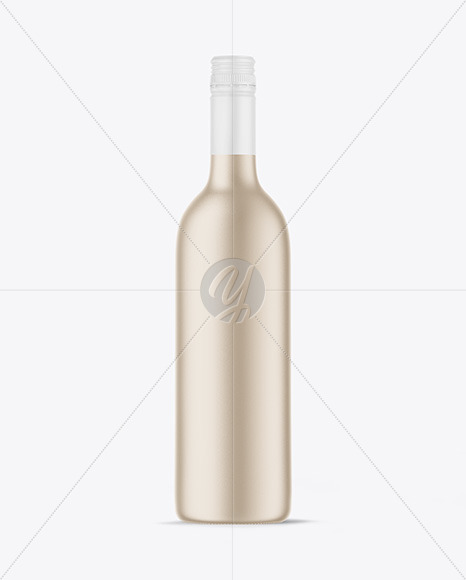 Ceramic Wine Bottle Mockup