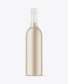 Ceramic Wine Bottle Mockup