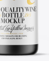 Ceramic Wine Bottle Mockup