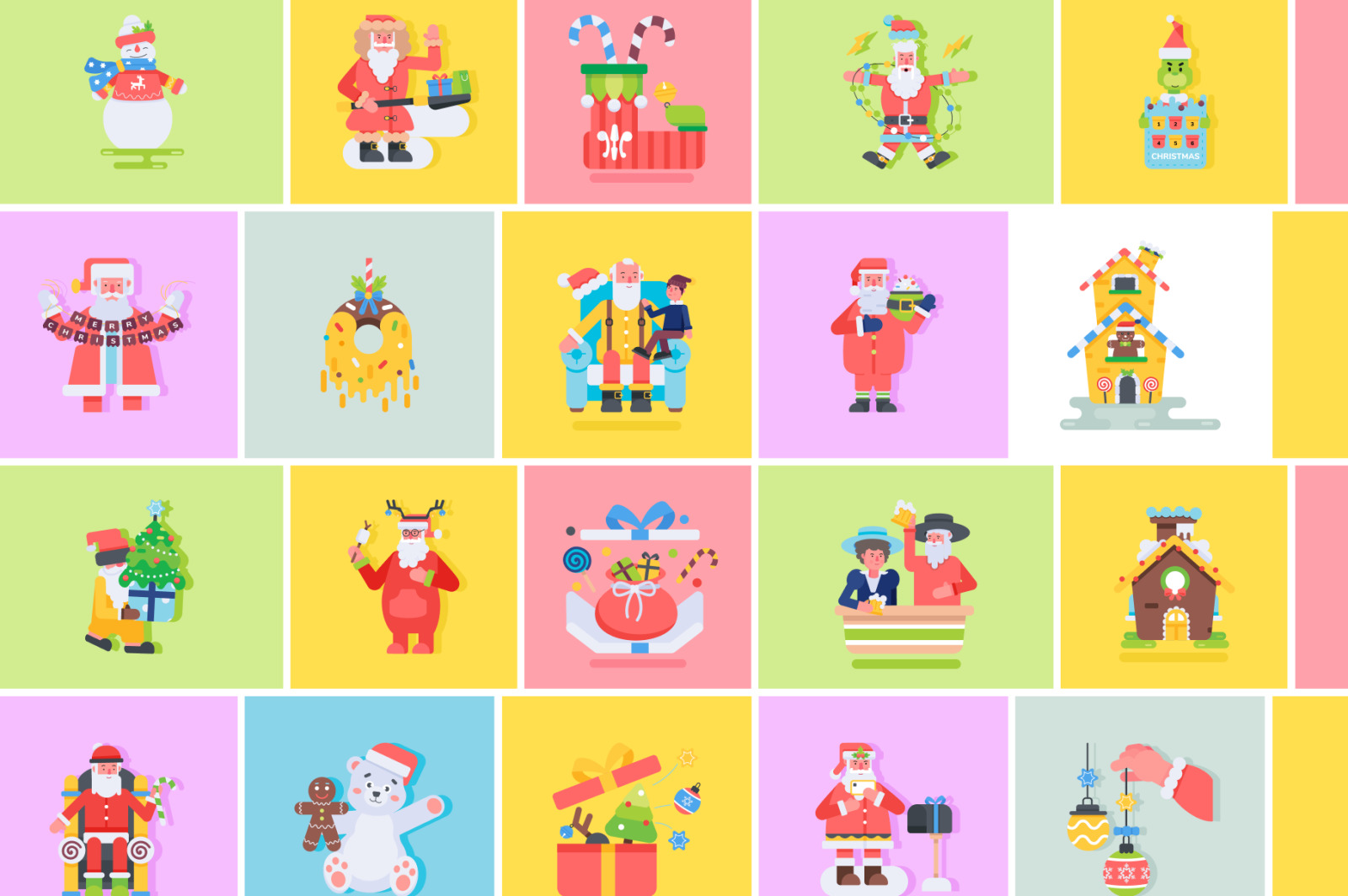 Animated Christmas Characters