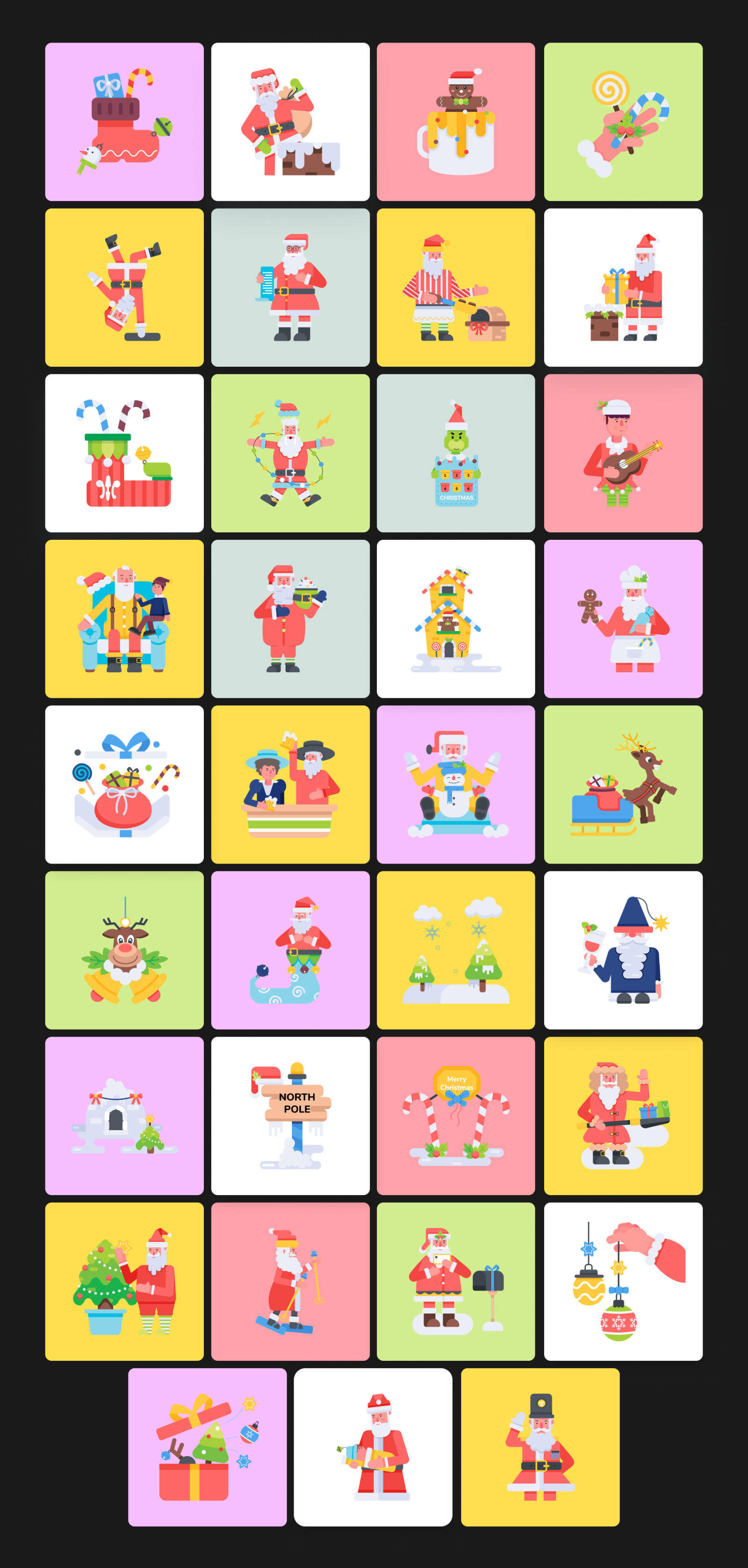 Animated Christmas Characters