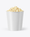 130 oz Popcorn Bucket Mockup