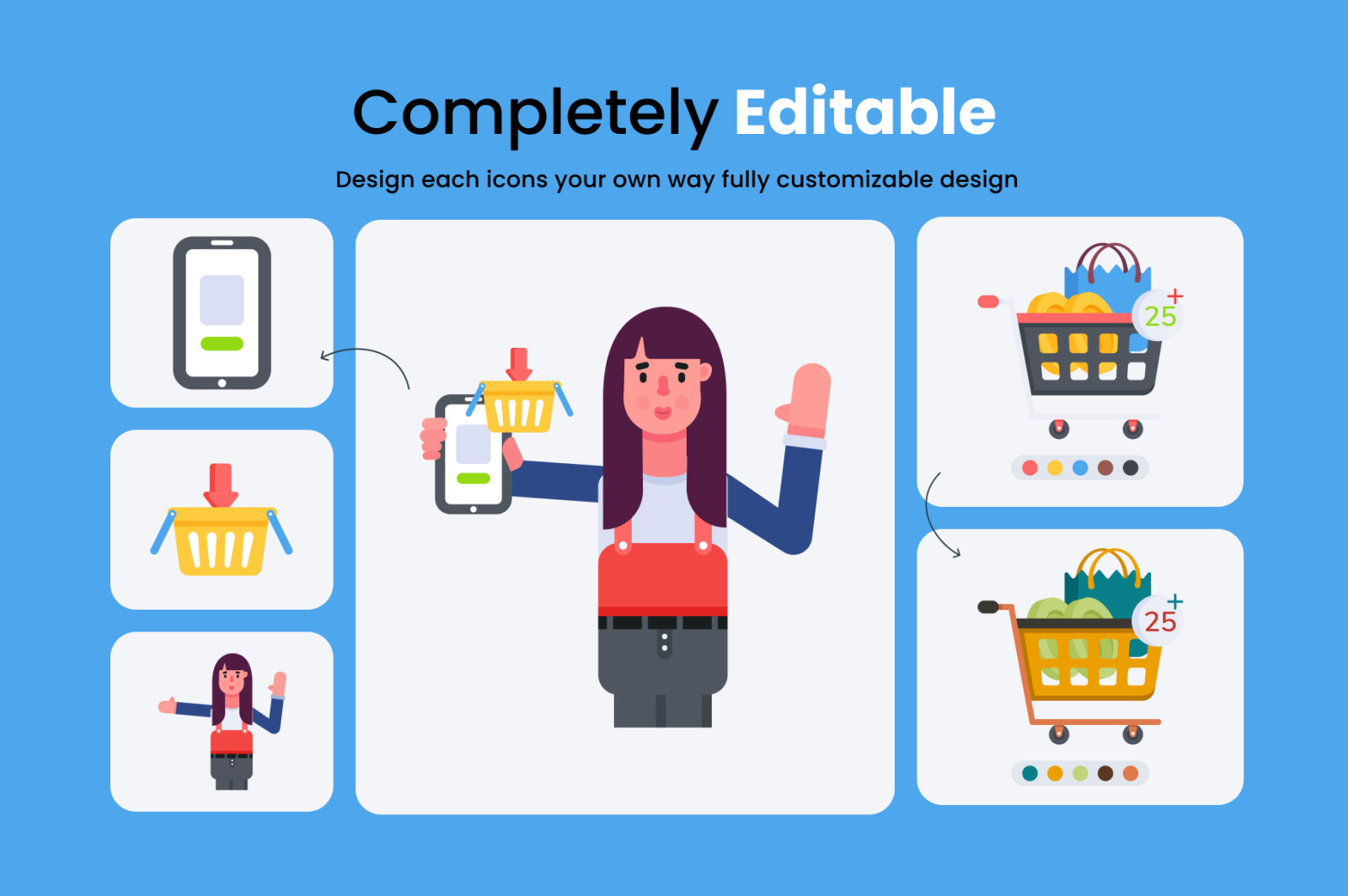 Animated Ecommerce Icons