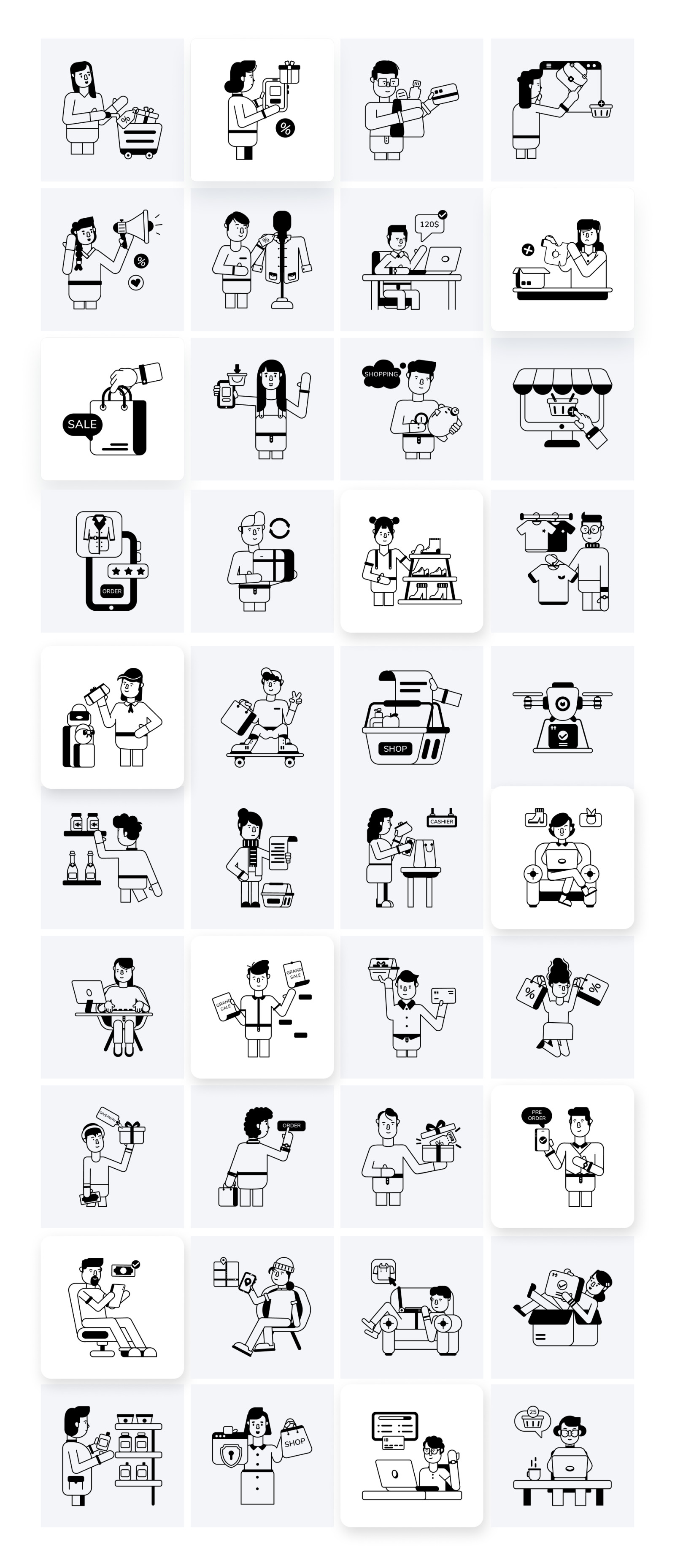 Animated Ecommerce Icons Animated Ecommerce Icons