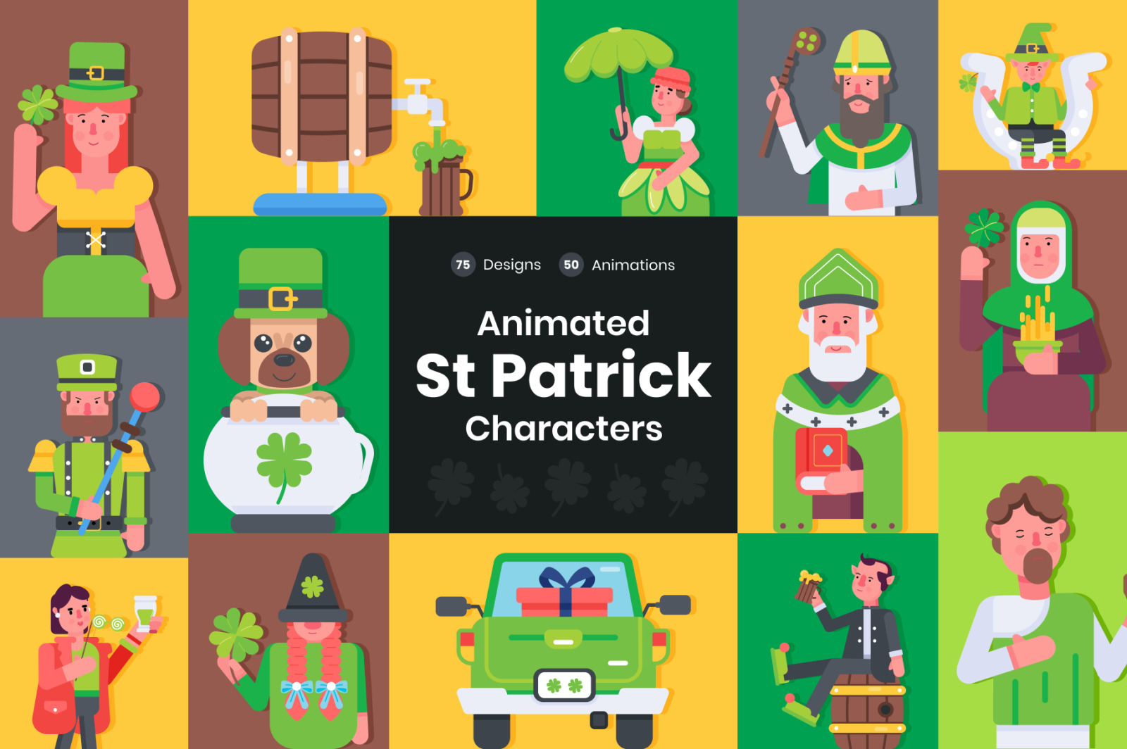 St Patrick&#039;s Day Designs Bundle