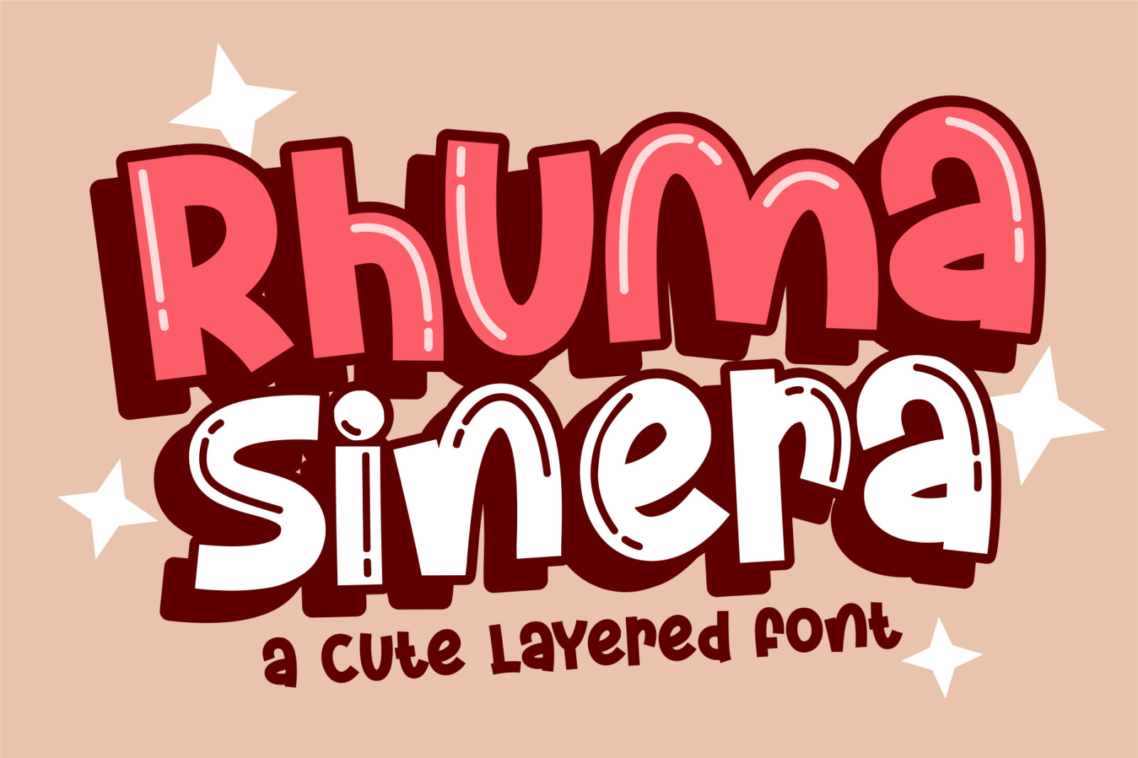 Rhuma Sinera Font Rhuma Sinera Font