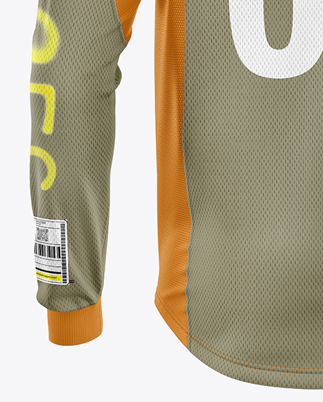 Crossshirt Mesh Jersey Mockup - Back View