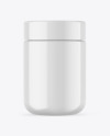 Glossy Insulated Food Jar Mockup