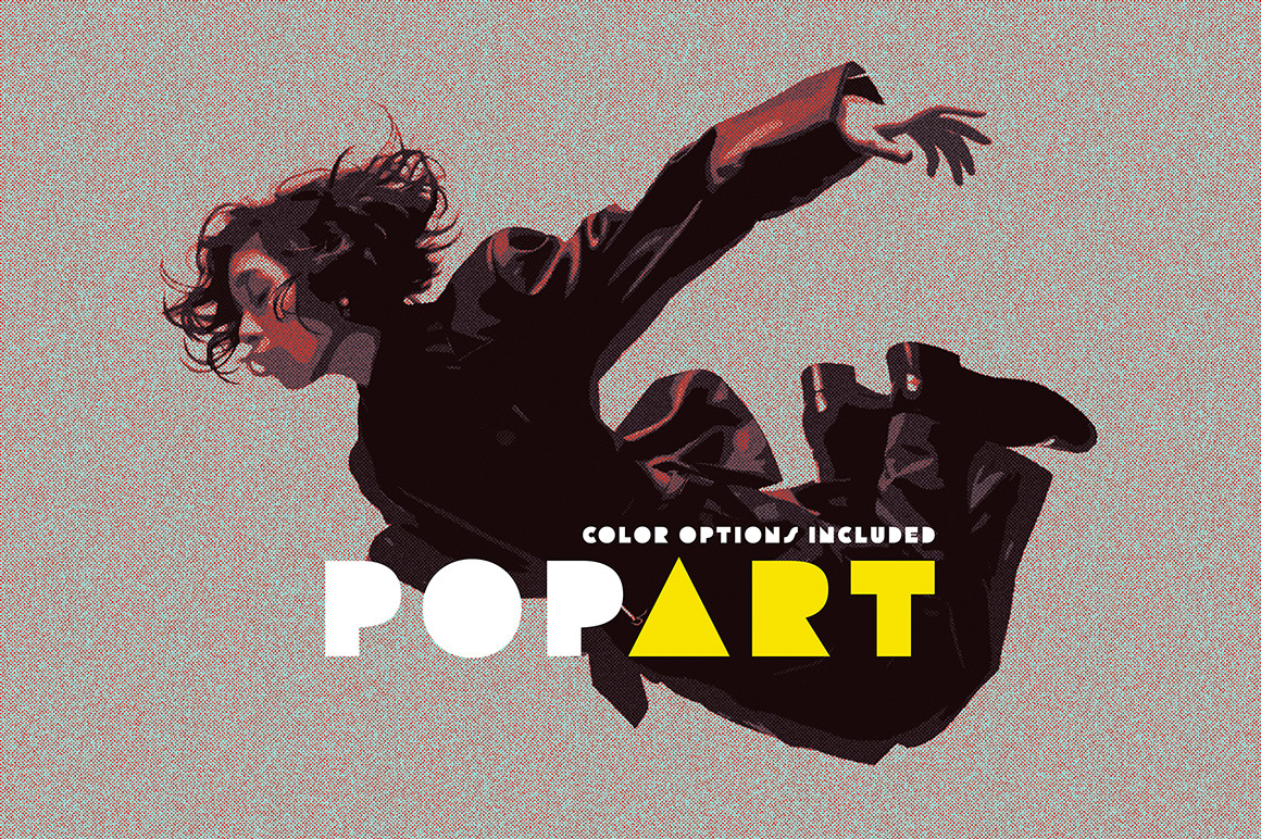 Pop Art Retro Photo Effect Pop Art Retro Photo Effect