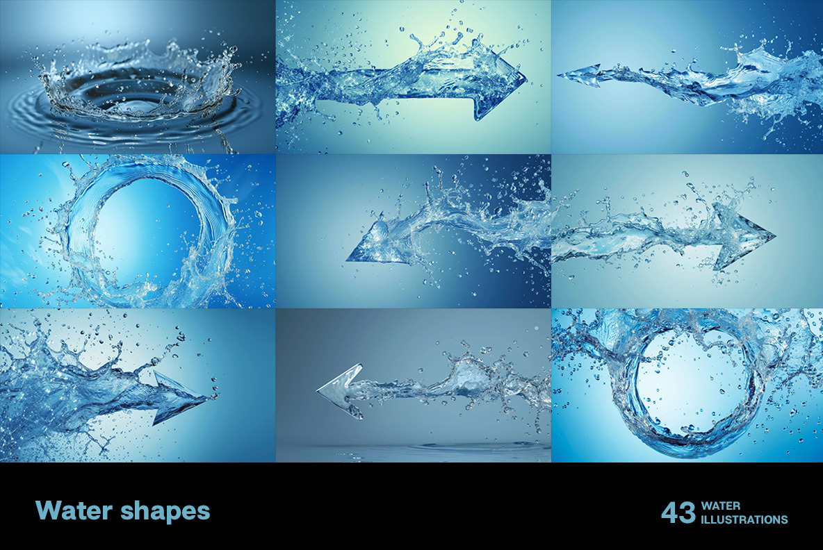 Water shapes