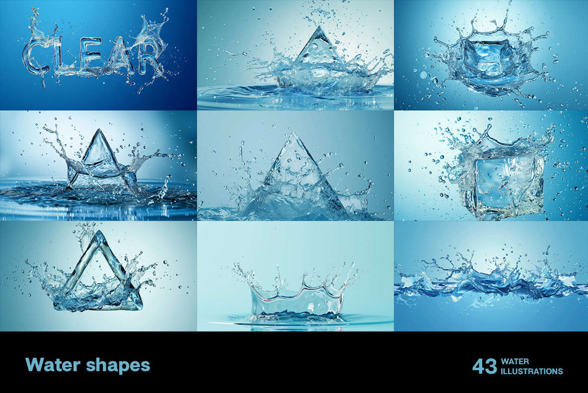 Water shapes