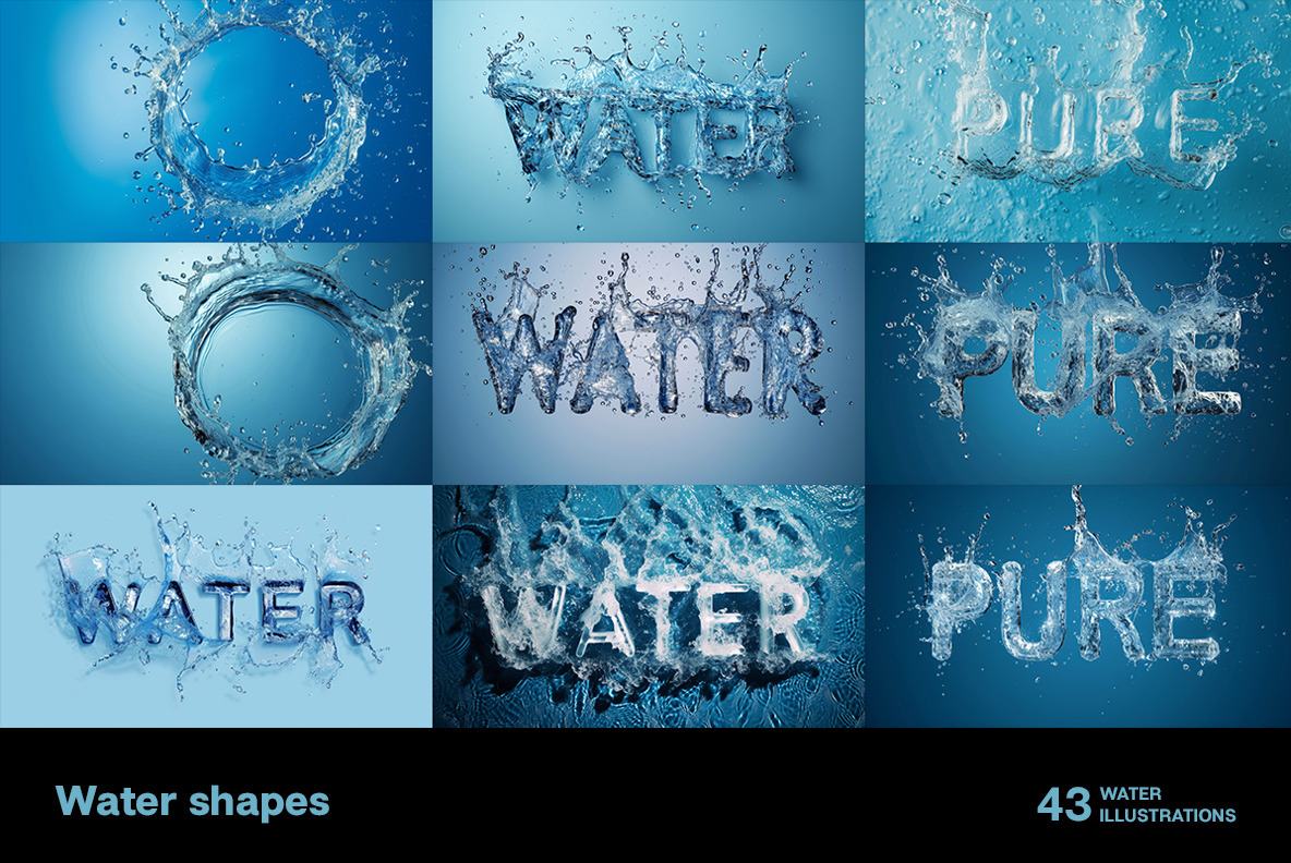 Water shapes