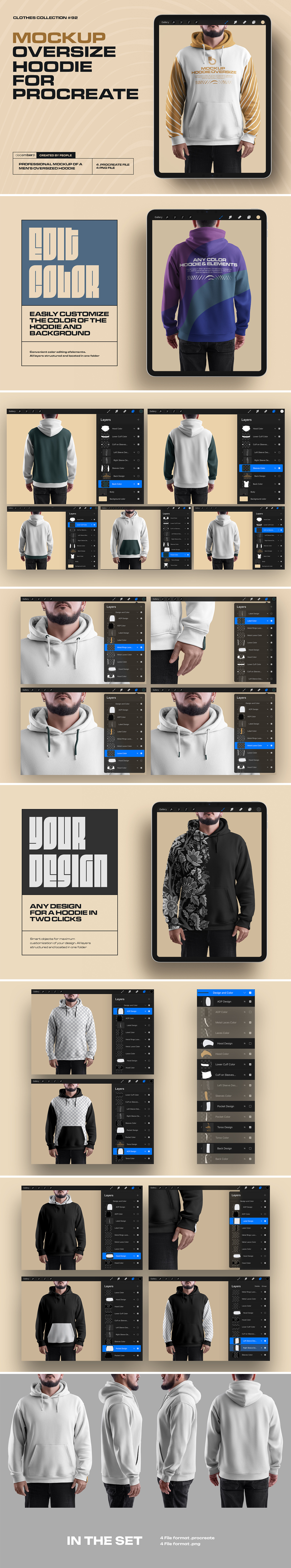 7 Mockups Classic Unisex T-Shirt for Procreate 7 Mockups Classic Unisex T-Shirt for Procreate