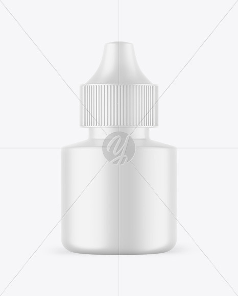 Matte Dropper Bottle Mockup