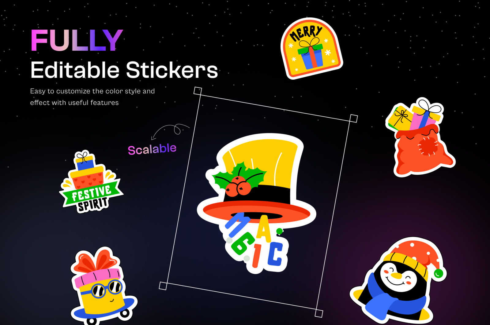 Animated Christmas Stickers Animated Christmas Stickers