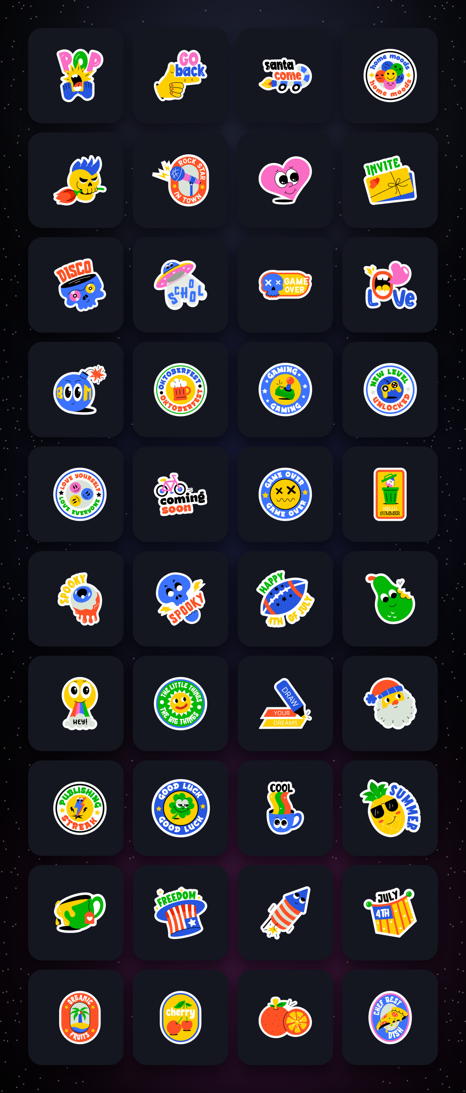 Cartoon Sticker Designs Cartoon Sticker Designs