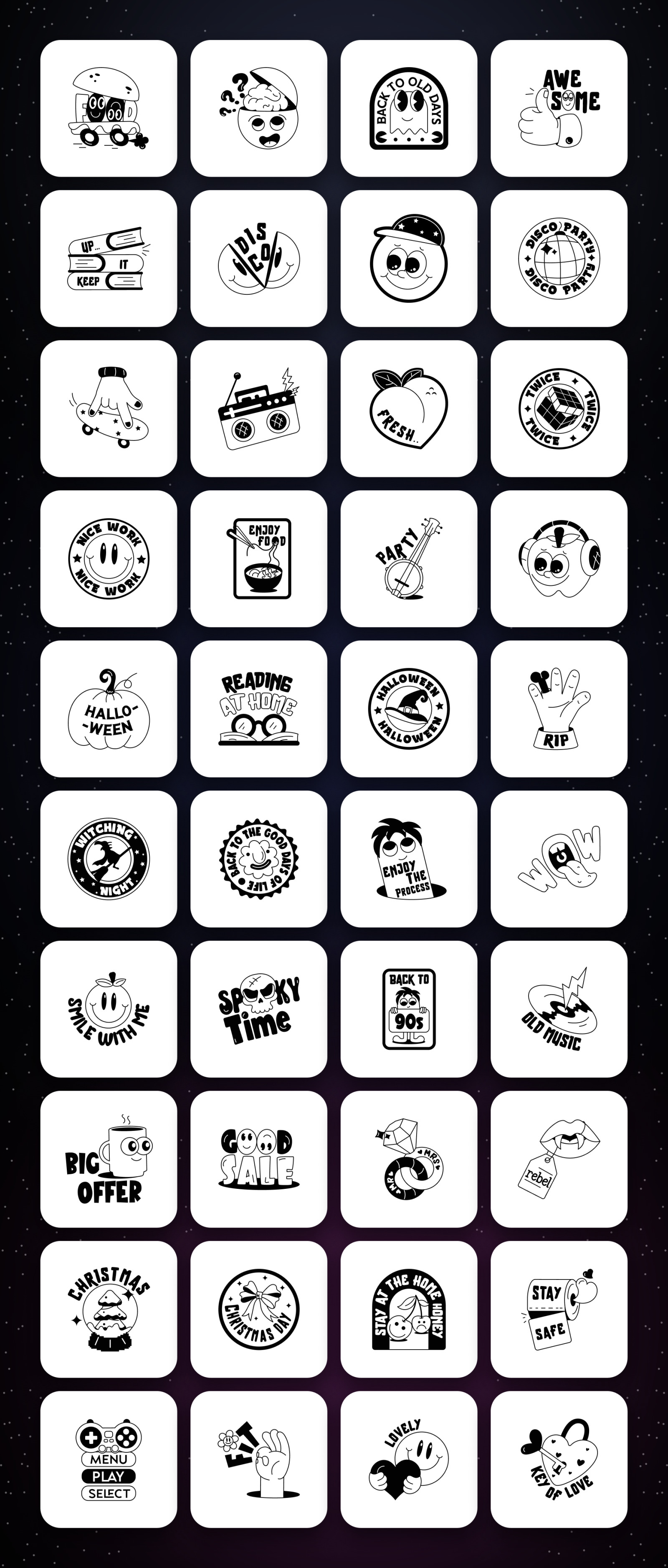 Cartoon Sticker Designs Cartoon Sticker Designs
