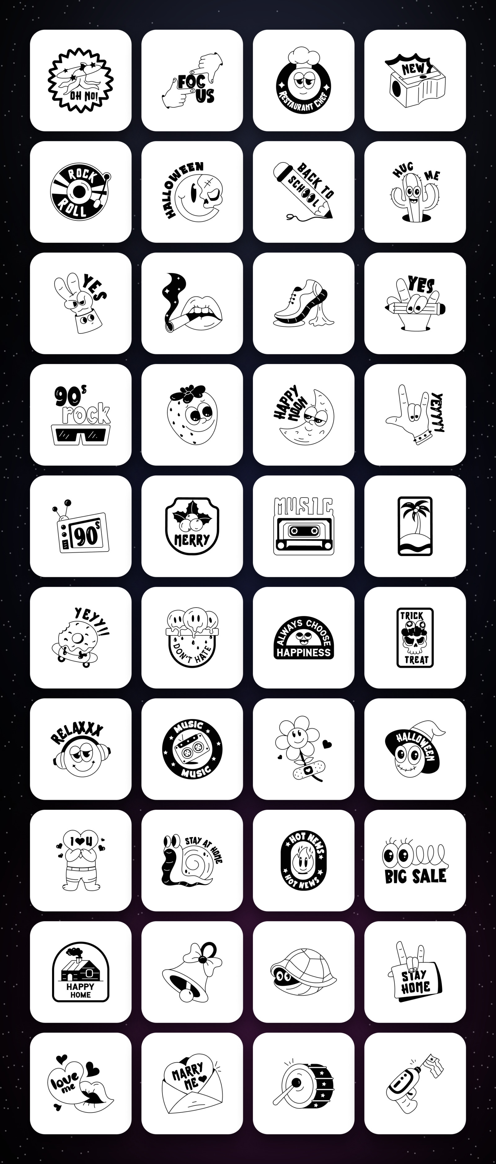 Cartoon Sticker Designs Cartoon Sticker Designs