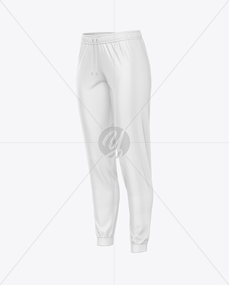 Women’s Pants Mockup - Half Side View