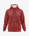 Men's Heather Hoodie Mockup - Front View