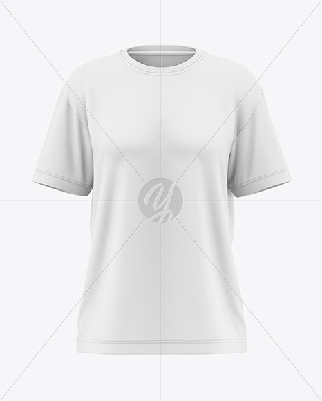 Women's Oversize T-Shirt Mockup - Front View