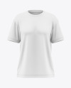 Women's Oversize T-Shirt Mockup - Front View