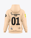 Men's Hoodie Mockup - Back View