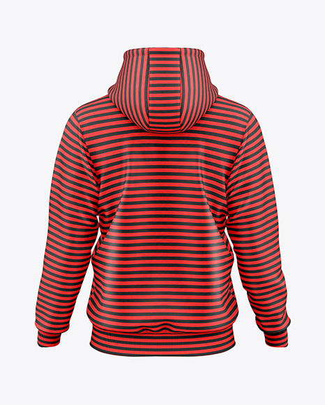 Men's Hoodie Mockup - Back View