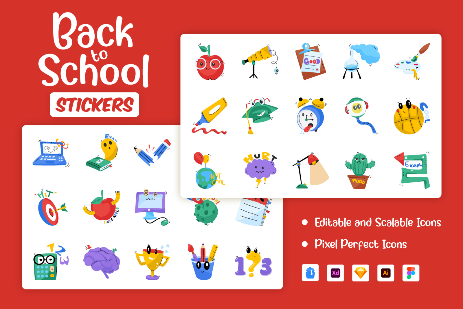 Back to School Stickers