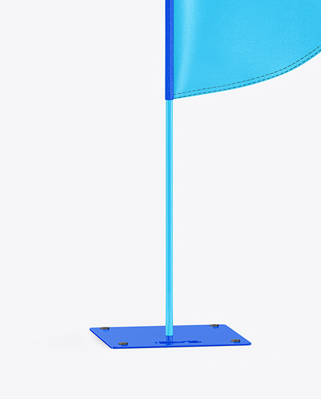 Convex Flag Mockup