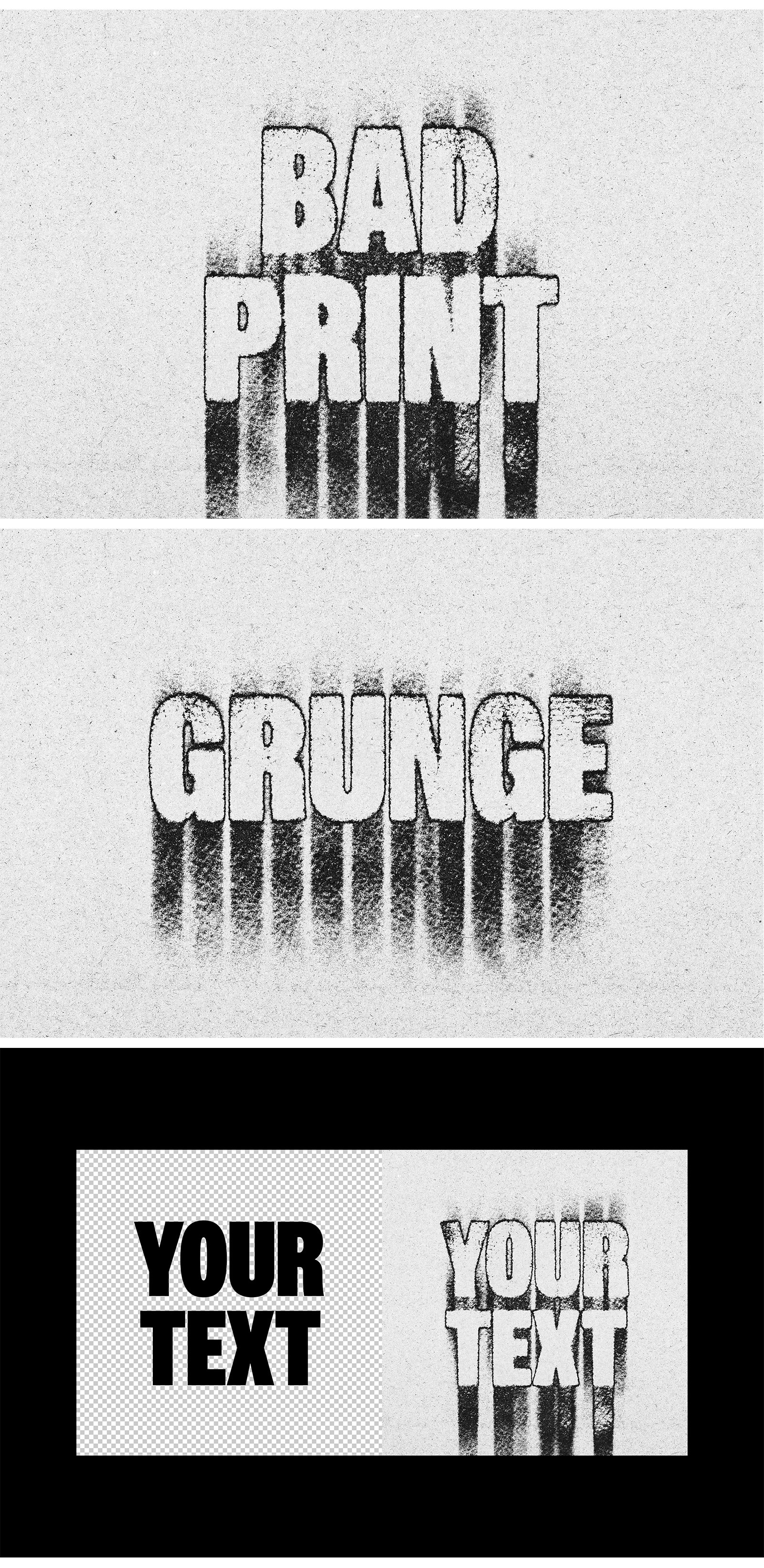 Defective Text Effect Defective Text Effect