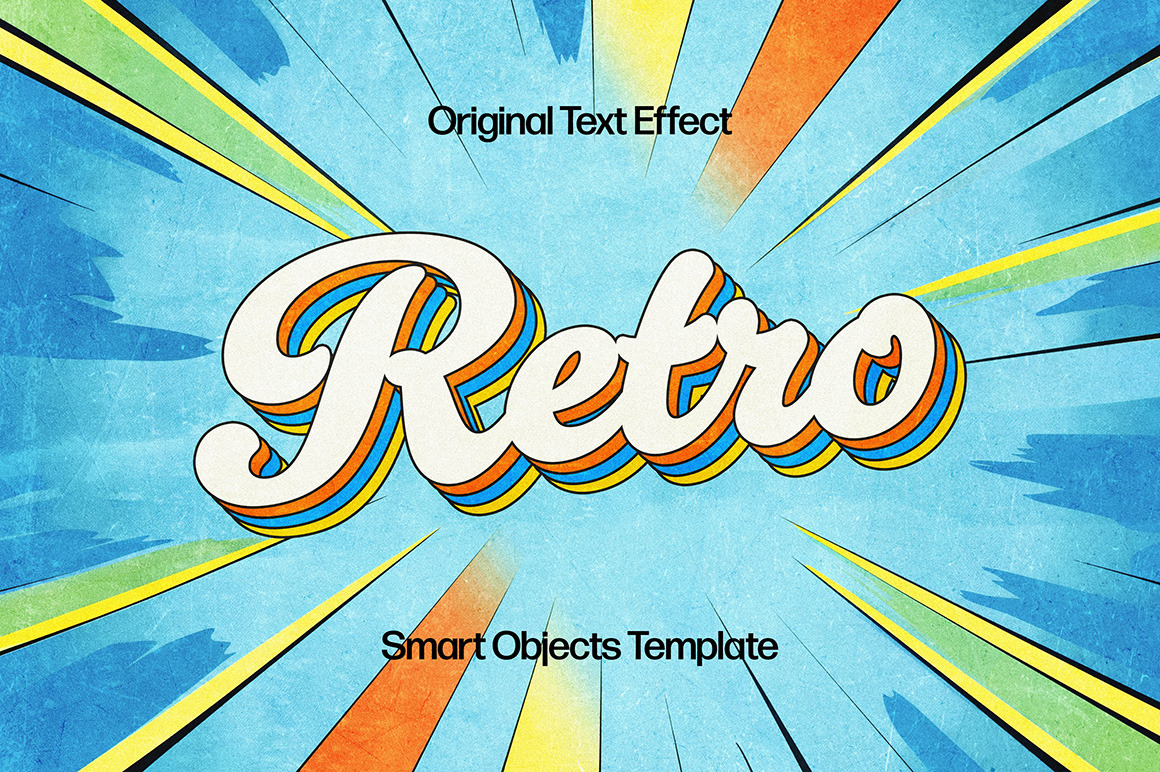Retro Comic Text Effect Retro Comic Text Effect